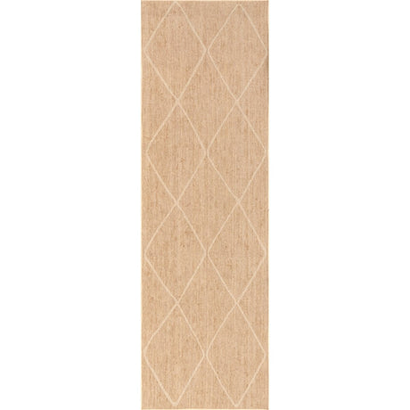 AreaRugs.com Machine Washable Wavaj Nwa1141A Natural Rug - AreaRugs.com - nwa1141a - 812