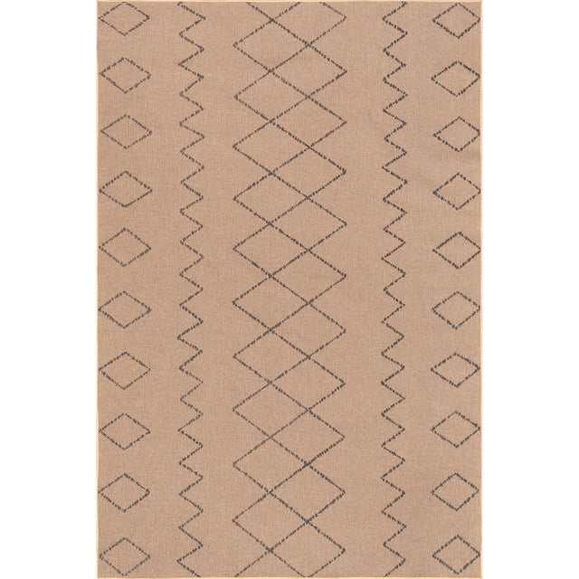 AreaRugs.com Machine Washable Wavaj Nwa1142A Natural Rug - AreaRugs.com - nwa1142a - 812