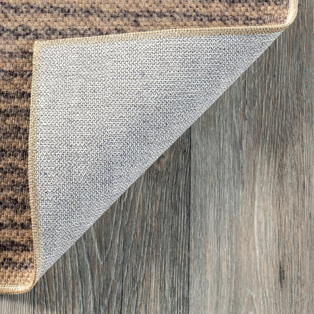 AreaRugs.com Machine Washable Wavaj Nwa1144A Natural Rug.