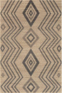 AreaRugs.com Machine Washable Wavaj Nwa1147A Natural Rug.