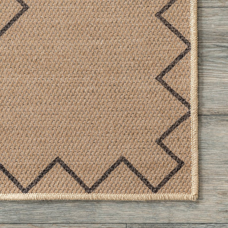 AreaRugs.com Machine Washable Wavaj Nwa1148A Natural Rug - AreaRugs.com - nwa1148a - 812