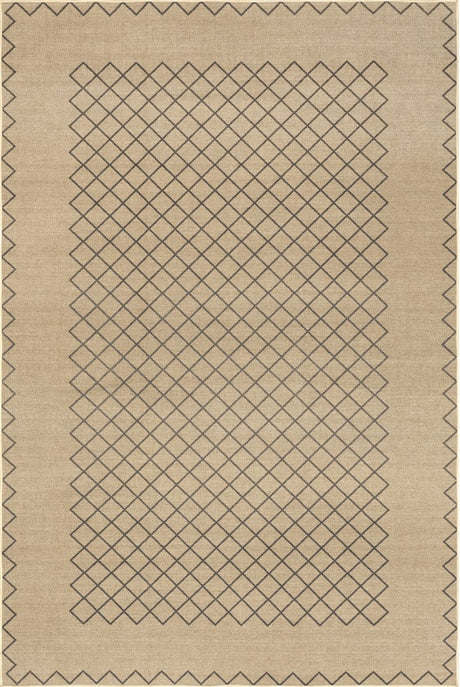 AreaRugs.com Machine Washable Wavaj Nwa1148A Natural Rug - AreaRugs.com - nwa1148a - 812