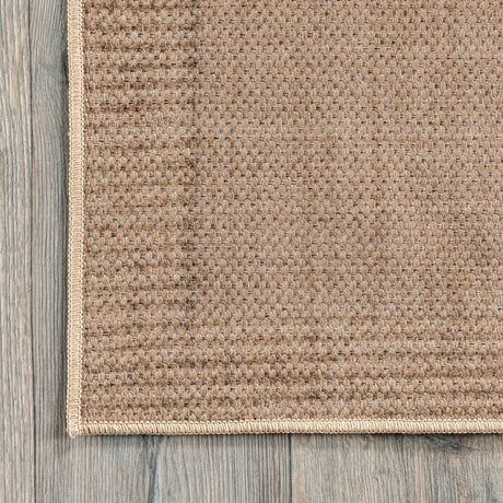 AreaRugs.com Machine Washable Wavaj Nwa1151A Natural Rug - AreaRugs.com - nwa1151a - 812