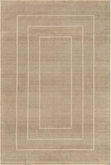 AreaRugs.com Machine Washable Wavaj Nwa1151A Natural Rug - AreaRugs.com - nwa1151a - 812