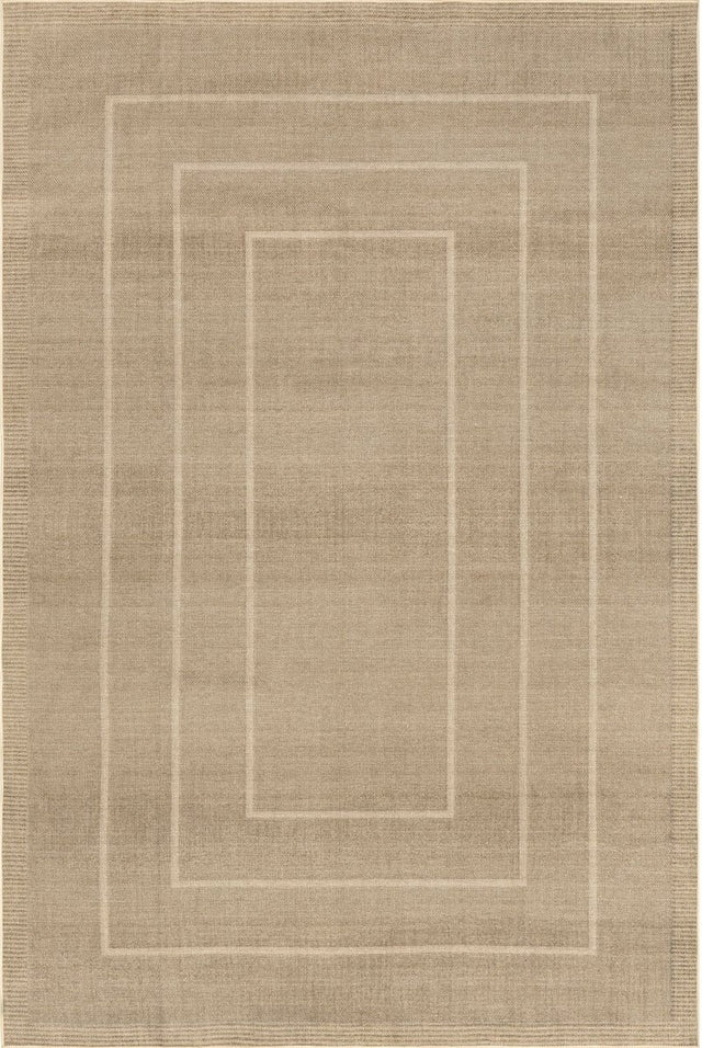 AreaRugs.com Machine Washable Wavaj Nwa1151A Natural Rug.