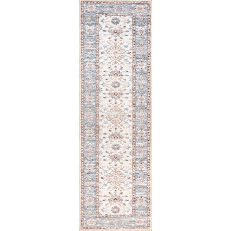 AreaRugs.com Machine Washable Wavaj Nwa1167A Beige Rug - AreaRugs.com - nwa1167a - 812