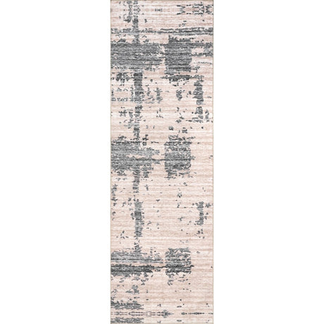 AreaRugs.com Machine Washable Wavaj Nwa1170A Light Gray Rug - AreaRugs.com - nwa1170a - 812