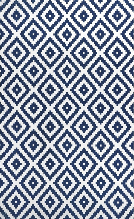 AreaRugs.com Machine Washable Wavaj Nwa1196B Blue Rug - AreaRugs.com - nwa1196b - 610