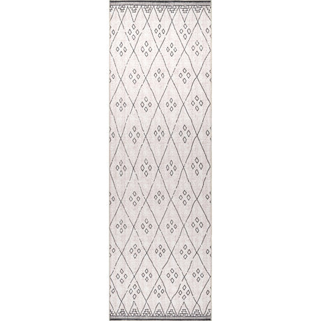 AreaRugs.com Machine Washable Wavaj Nwa1201A Ivory Rug - AreaRugs.com - nwa1201a - 610