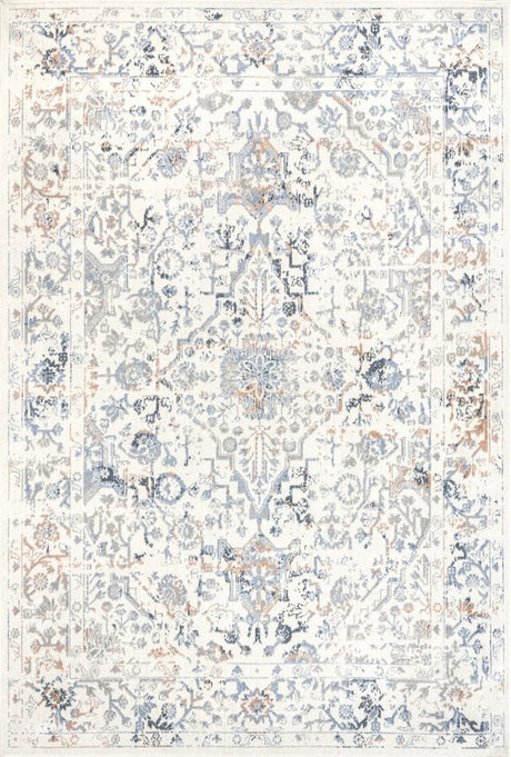 AreaRugs.com Machine Washable Wavaj Nwa1263A Beige Rug - AreaRugs.com - nwa1263a - 812