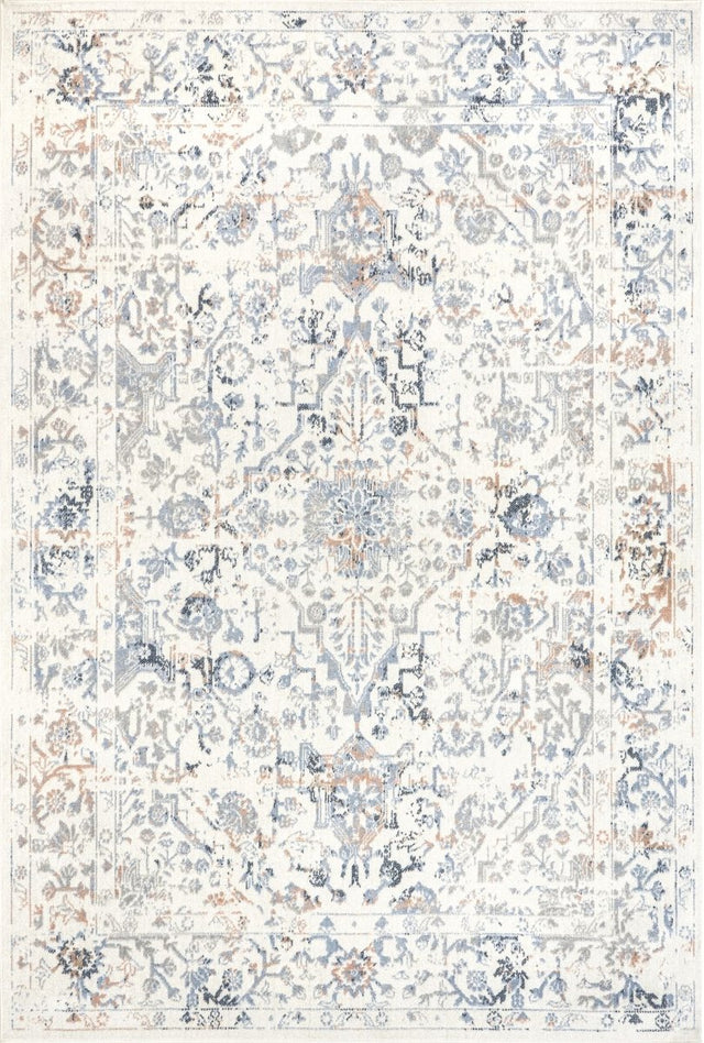 AreaRugs.com Machine Washable Wavaj Nwa1263A Beige Rug.