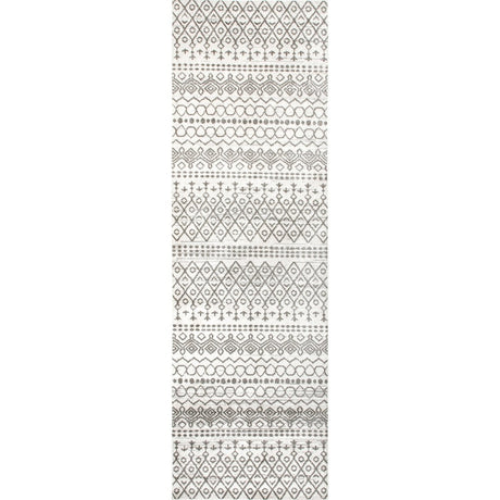 AreaRugs.com Machine Washable Wavaj Nwa1270A Ivory Rug - AreaRugs.com - nwa1270a - 610