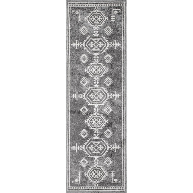 AreaRugs.com Machine Washable Wavaj Nwa1276A Gray Rug.