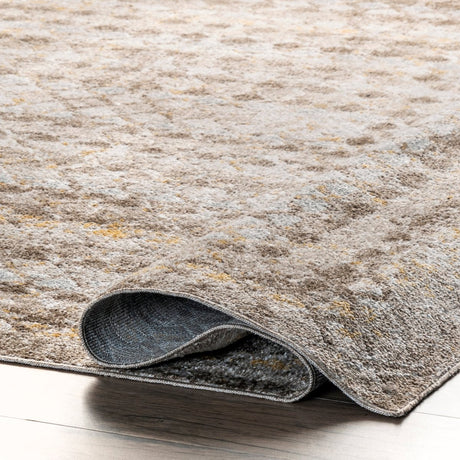 AreaRugs.com Machine Washable Wavaj Nwa1285A Beige Rug.