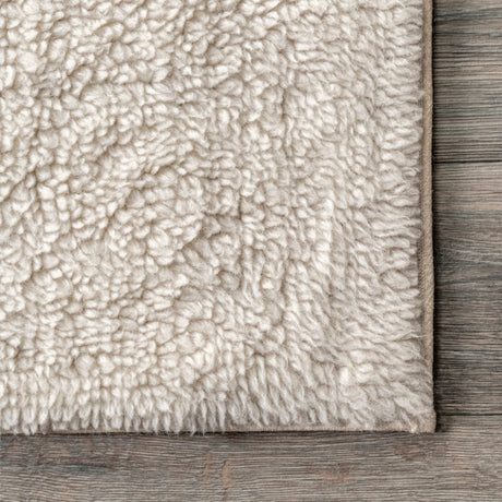 AreaRugs.com Machine Washable Wavaj Nwa1296A Ivory Rug - AreaRugs.com - nwa1296a - 812