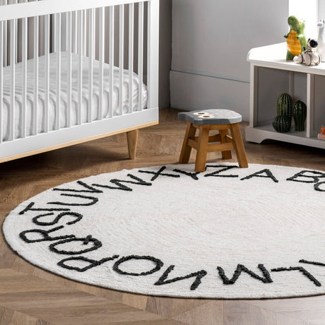 AreaRugs.com Machine Washable Wavaj Nwa1307D Ivory Rug - AreaRugs.com - nwa1307d - 610