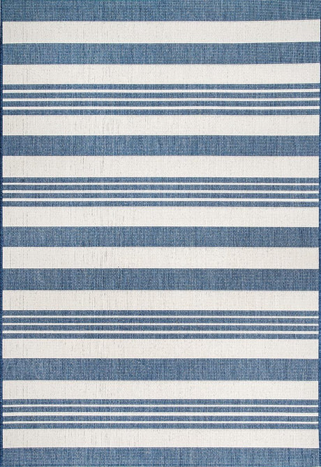 AreaRugs.com Nakra Fdhr45I Blue Rugs.