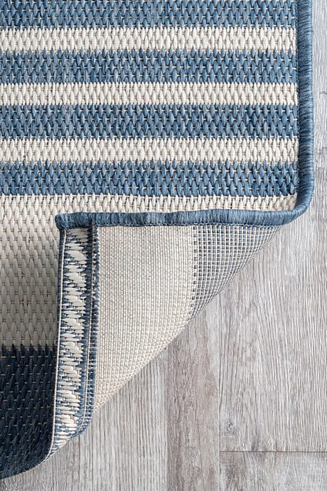 AreaRugs.com Nakra Fdhr45I Blue Rugs.