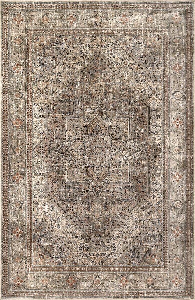 AreaRugs.com Nakra Fdxn63I Beige Rugs.