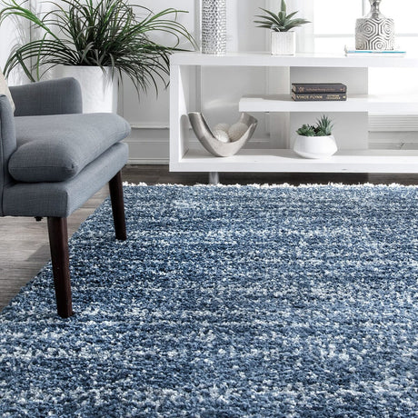 AreaRugs.com Nakra Ggsq68N Blue Rugs.