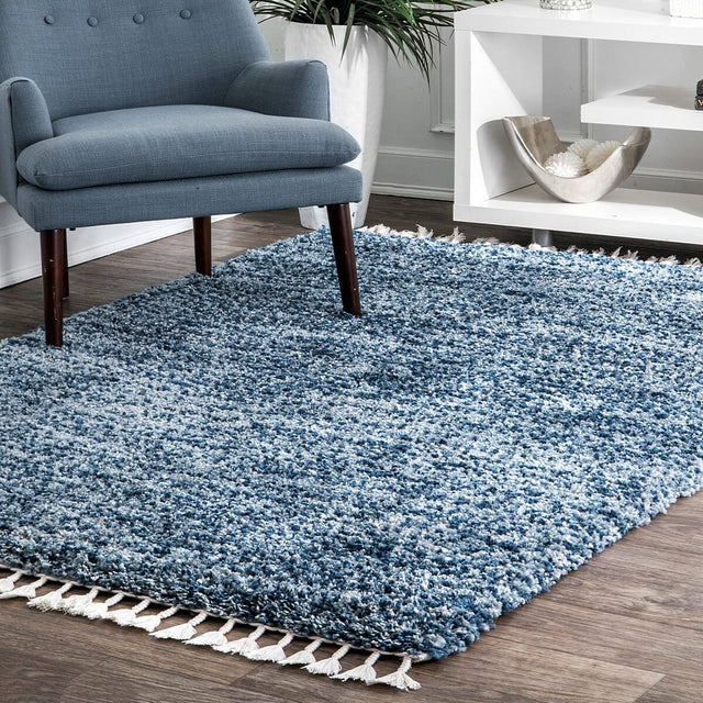 AreaRugs.com Nakra Ggsq68N Blue Rugs.