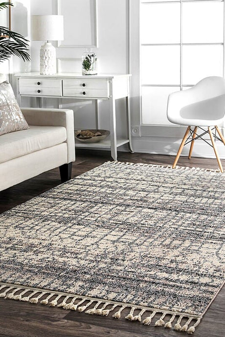 AreaRugs.com Nakra Julq62I Grey Multi Rugs.