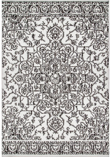 AreaRugs.com Nakra Loni64I Gray Rugs.