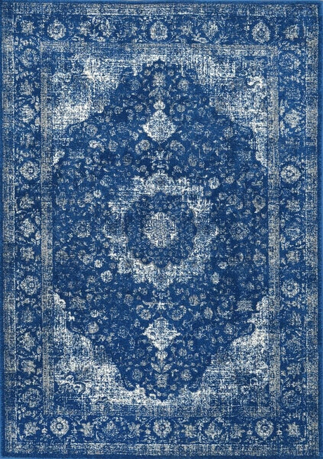 AreaRugs.com Nakra Ma3496 Dark Blue Rugs.