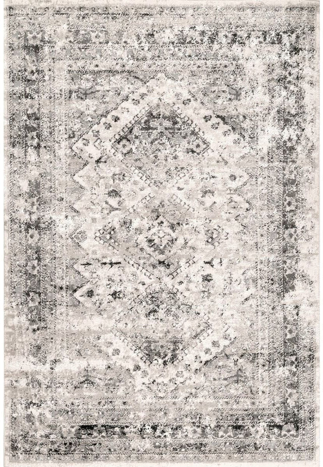 AreaRugs.com Nakra Nvho61T Silver Rugs.