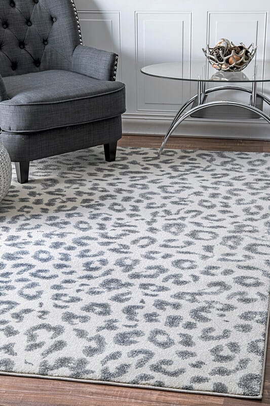 AreaRugs.com Nakra Omth02I Grey Rugs.