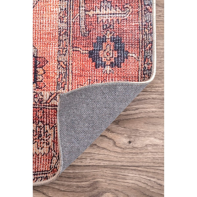 AreaRugs.com Nakra Tcxo61I Brick Rugs.