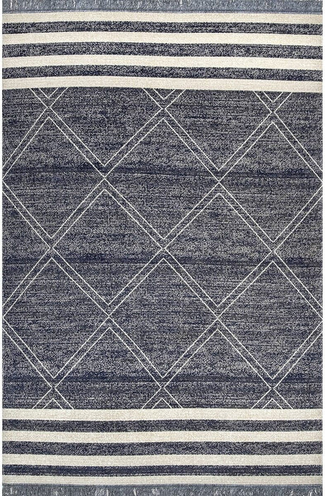 AreaRugs.com Nakra Thjc65I Blue Rugs.