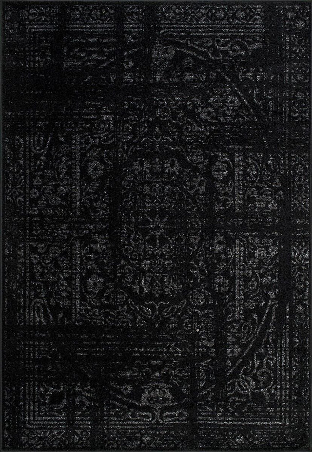 AreaRugs.com Nakra Thjx24T Black Rugs.