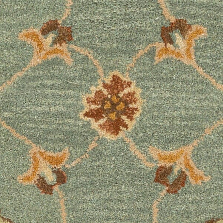 AreaRugs.com Remhala Re1050 Seafoam / Ivory Rugs.