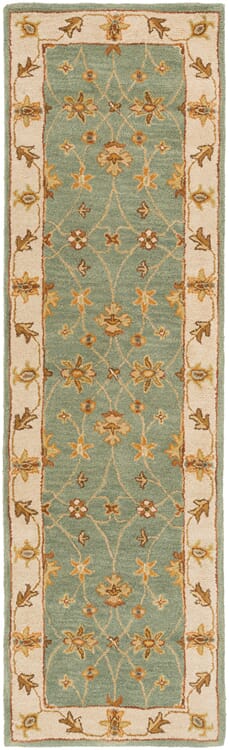 AreaRugs.com Remhala Re1050 Seafoam / Ivory Rugs.