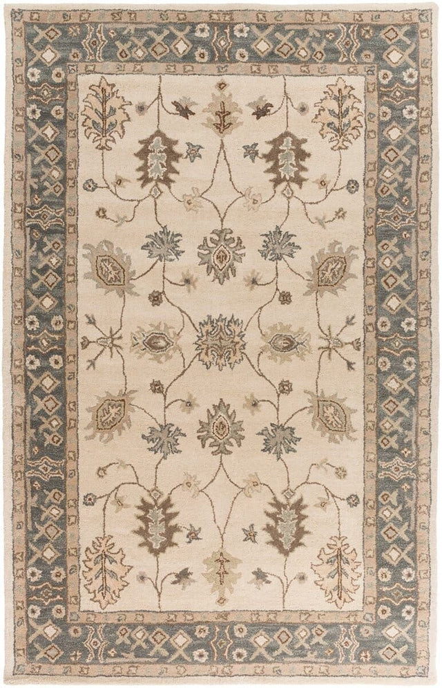 AreaRugs.com Remhala Re1060 Grey / Ivory Rugs.