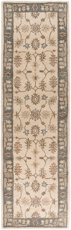 AreaRugs.com Remhala Re1060 Grey / Ivory Rugs.