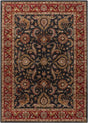 AreaRugs.com Remhala Re1354 Charcoal / Red Rugs.