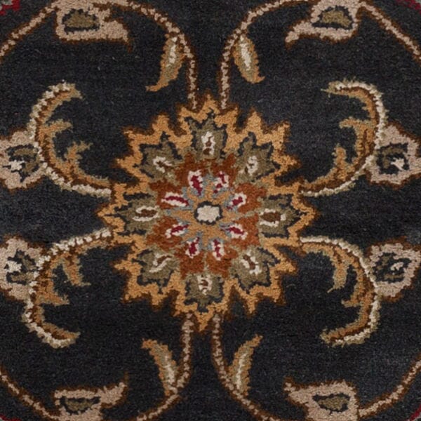 AreaRugs.com Remhala Re1354 Charcoal / Red Rugs.