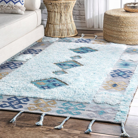 AreaRugs.com Saida Jkcr23I Blue Rugs.