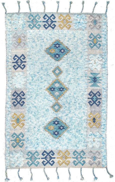 AreaRugs.com Saida Jkcr23I Blue Rugs.