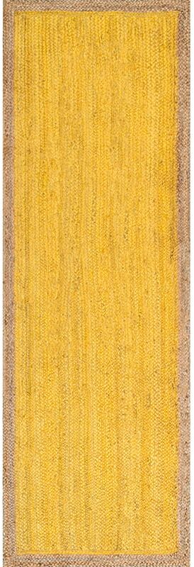 AreaRugs.com Saida Tajt Yellow Rugs.