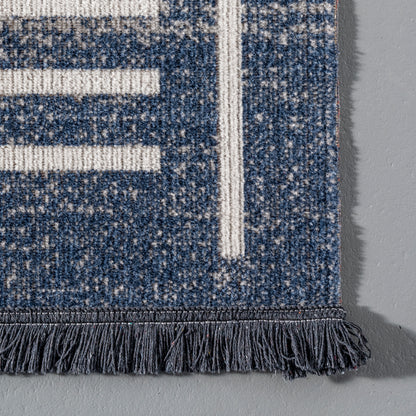 Nuloom Tribal Cora Bdsi04B Blue Area Rug