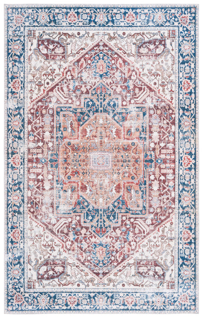 Safavieh Arizona Arz109Q Red/Navy Area Rug