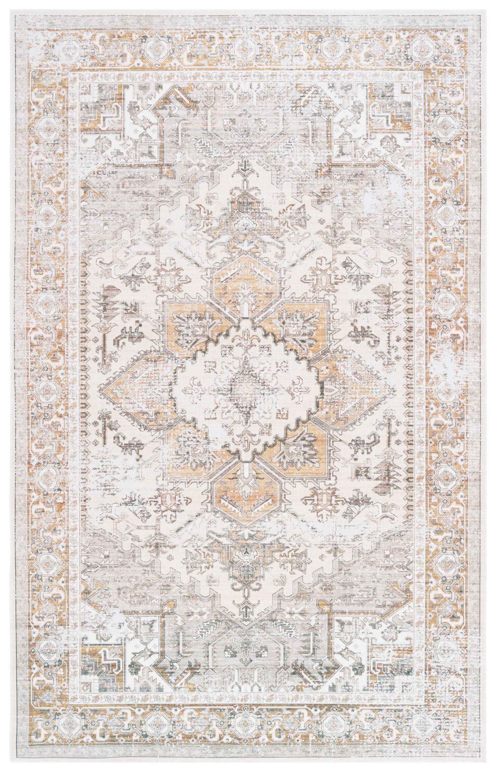 Safavieh Arizona Arz116B Beige/Gold Area Rug