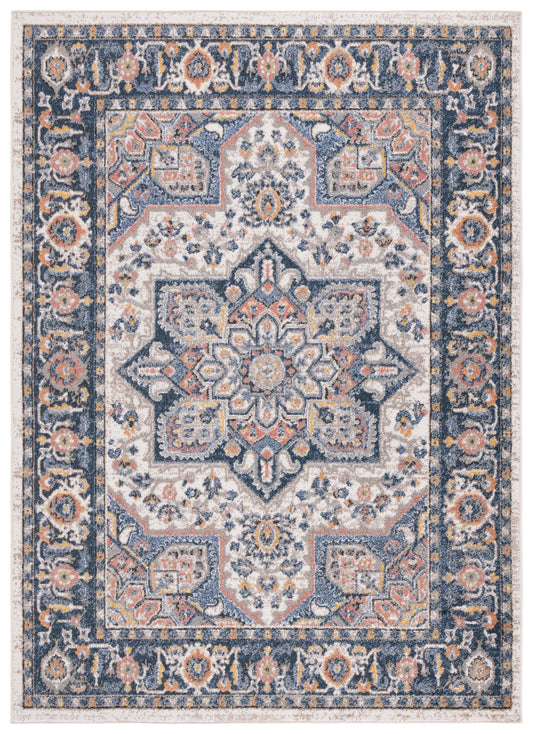 Safavieh Astoria Asa404M Blue/Rust Area Rug