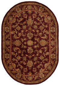 Safavieh Antiquities at52b Wine / Gold Rugs