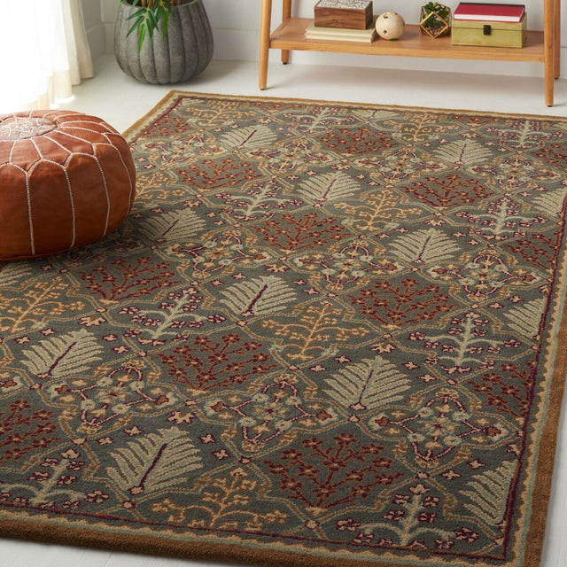 Safavieh Antiquities At613A Light Blue / Gold Rugs