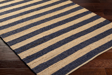 Surya Atina Ata-2302 Steel Grey, Tan, Camel, Black Rug.