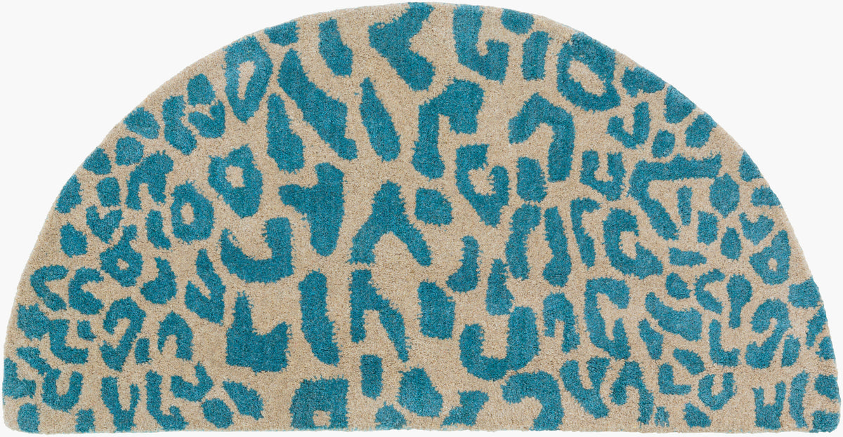 Livabliss Athena Ath-5120 Teal / Olive Rugs - novelty flat view
